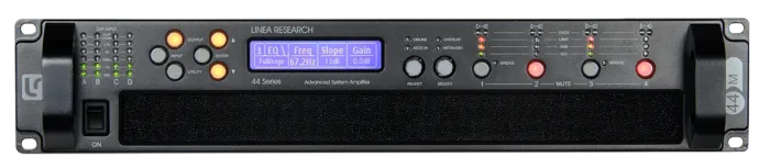[44M6 Dante 4ch Touring Amplifier 1500w] 44M6 Dante 4ch Touring Amplifier 1500w