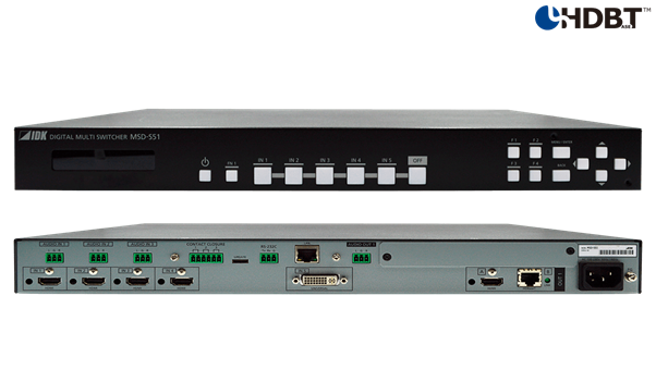 [MSD-S51 - Digital Multi Switcher with 5 Inputs & 1 Output] MSD-S51 - Digital Multi Switcher with 5 Inputs & 1 Output