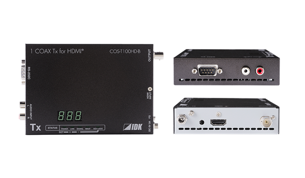 [COS-T100HD-B - HDMI Coaxial Cable Transmitter] COS-T100HD-B - HDMI Coaxial Cable Transmitter